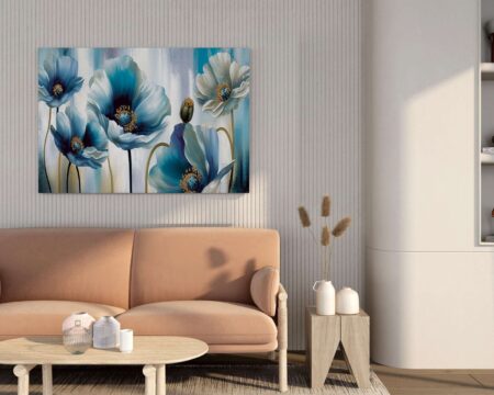 Affordable Canvas Art Prints for Modern Homes | 34x22-CH-FLW-LDP49
