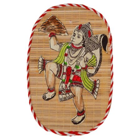 Bamboo Hand Crafted Wall Hangings Of Hanuman Ji For Home Decor | Bamboo Art For Wall Decor | BWH-5