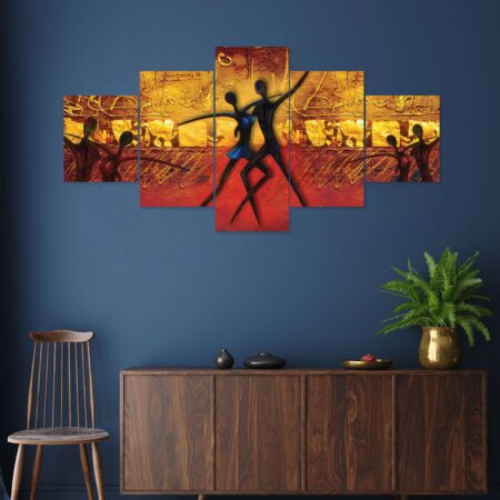 Aesthetic Painting Set | Digital Painting | 3D | Set Of Five Frames | 4BY2-M7