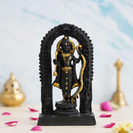 Ram Lalla Idol Ayodhya Murti Resin Shree Ram Lalla Statue Home Decor & Gifts, Office, Tample, Mandir Housewarming Decoration Items | NR-RML1