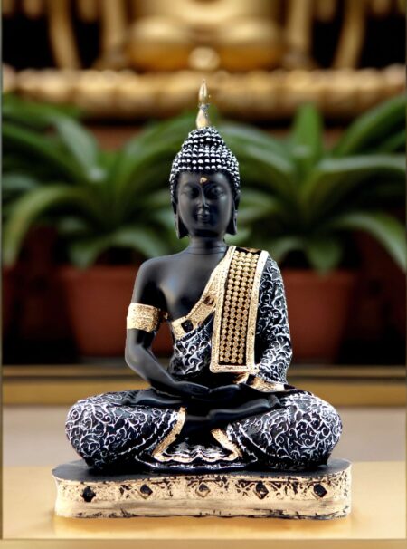 Beautiful Sitting Buddha Idol Statue | R-B9